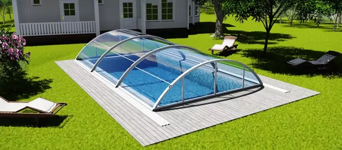 Typ der Poolüberdachung: Practic